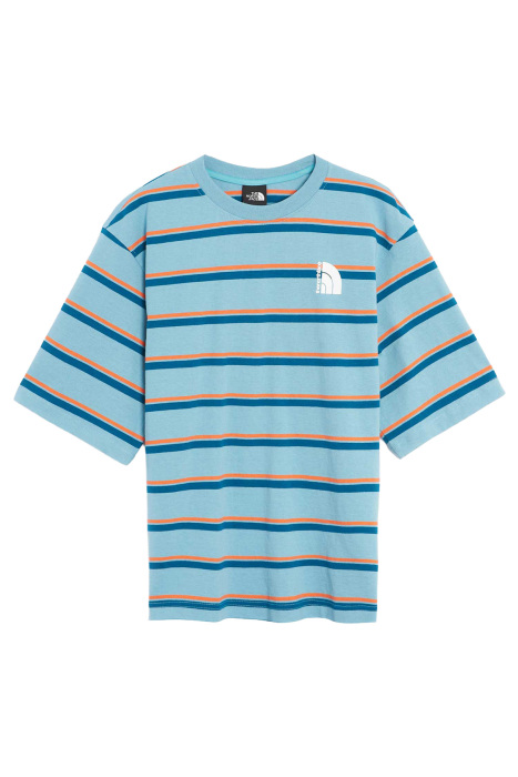 Tnf S/S Easy Tee Erkek T-Shirt - NF0A7ZZ2 Mavi/Turuncu - 1