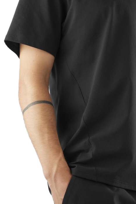 Trackline Ss Tee Erkek T-Shirt -LC2438800 Siyah - 2