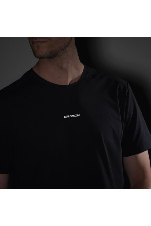 Trackline Ss Tee Erkek T-Shirt -LC2438800 Siyah - 4