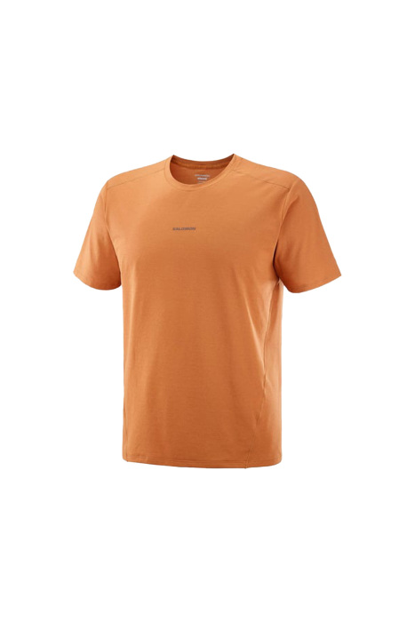 Trackline Ss Tee Erkek T-Shirt - LC2438900 Turuncu - 1