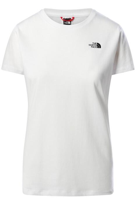 The North Face - Train N Logo Kadın T-Shirt - NF0A4T1A Beyaz