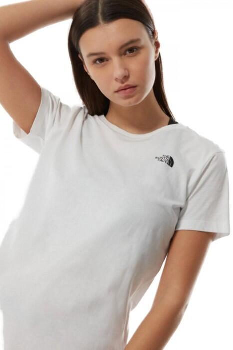 Train N Logo Kadın T-Shirt - NF0A4T1A Beyaz