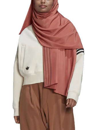 Trefoil Logo 3 Kadın Şal - HE2153 Kahverengi - EU-Adidas