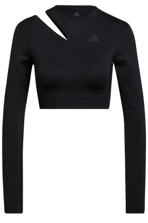 Trn Cro Ls Kadın Uzun Kollu T-Shirt - HM3179 Siyah - EU-Adidas