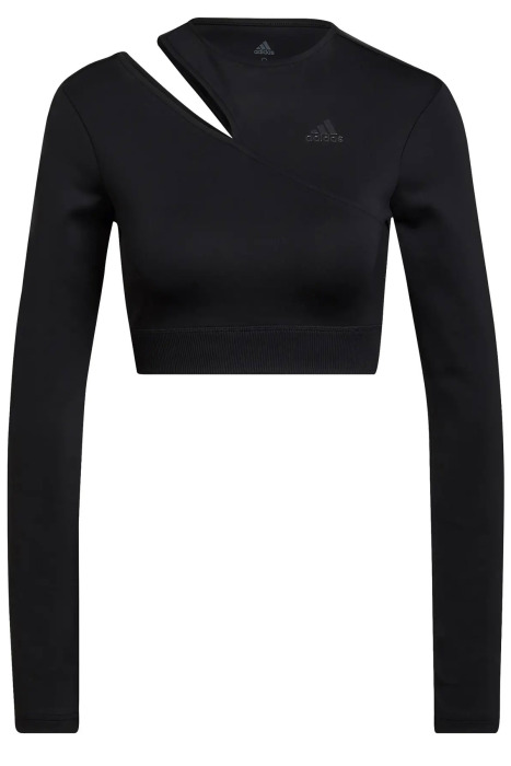 Trn Cro Ls Kadın Uzun Kollu T-Shirt - HM3179 Siyah - 1