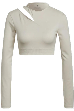 Trn Kadın Uzun Kollu Crop T-Shirt -HM3180 Kum Beji - 3