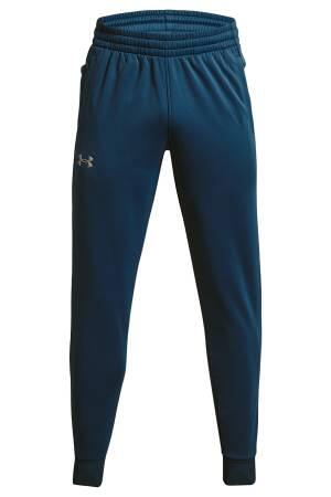 Ua Armour Fleece Joggers Erkek Eşofman Altı - 1373362 Lacivert - Thumbnail