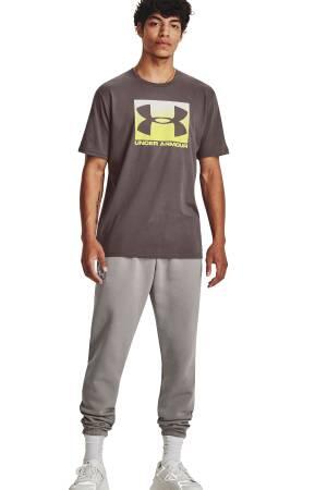 Ua Boxed Sportstyle Ss Erkek T-Shirt - 1329581 Füme - Thumbnail