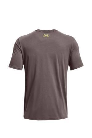 Ua Boxed Sportstyle Ss Erkek T-Shirt - 1329581 Füme - Thumbnail