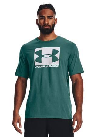 Ua Boxed Sportstyle Ss Erkek T-Shirt - 1329581 Yeşil - Thumbnail