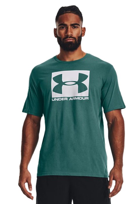 Ua Boxed Sportstyle Ss Erkek T-Shirt - 1329581 Yeşil