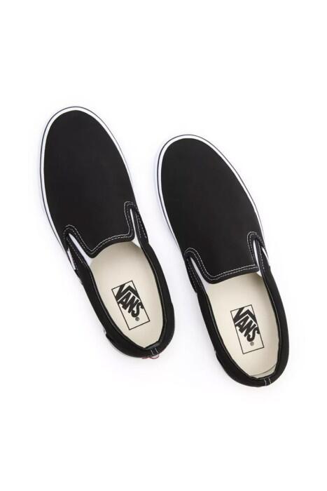 Ua Classic Slip-On Unisex Ayakkabı - VN000EYE Siyah