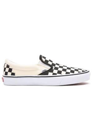 Ua Classic Slip-On Unisex Ayakkabı - VN000EYE Siyah/Beyaz - Thumbnail