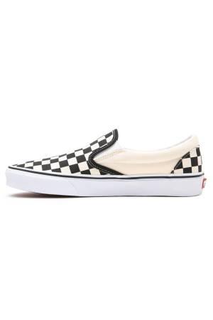 Ua Classic Slip-On Unisex Ayakkabı - VN000EYE Siyah/Beyaz - Thumbnail