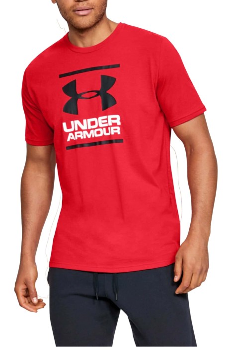 Ua Gl Foundation Ss Erkek T-Shirt - 1326849 Kırmızı