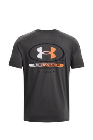 Ua Global Lockertag Erkek T-Shirt - 1373987 Gri - Thumbnail