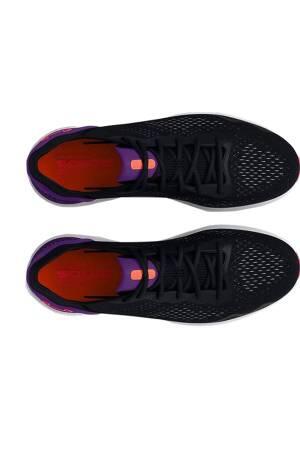Ua Hovr Sonic 6 Kadın Koşu Ayakkabısı - 3026128 Siyah/Siyah - Thumbnail