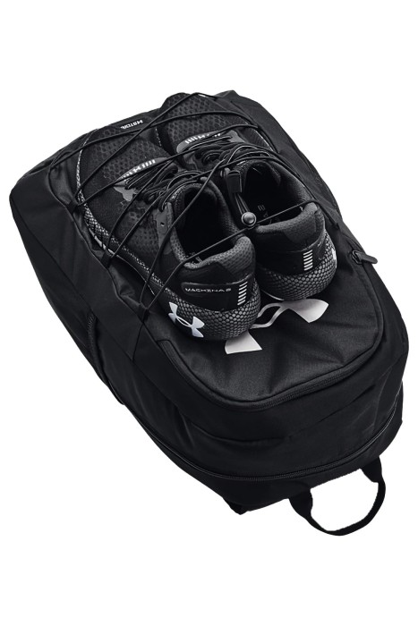 Under Armour - Ua Hustle Sport Backpack Unisex Sırt Çantası - 1364181 Siyah