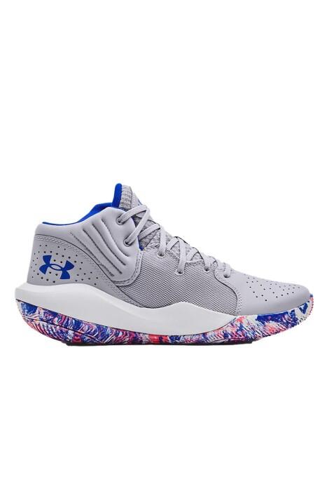 Under Armour - Ua Jet '21 Erkek Basketbol Ayakkabısı - 3024260 Siyah/Mavi/Kırmızı