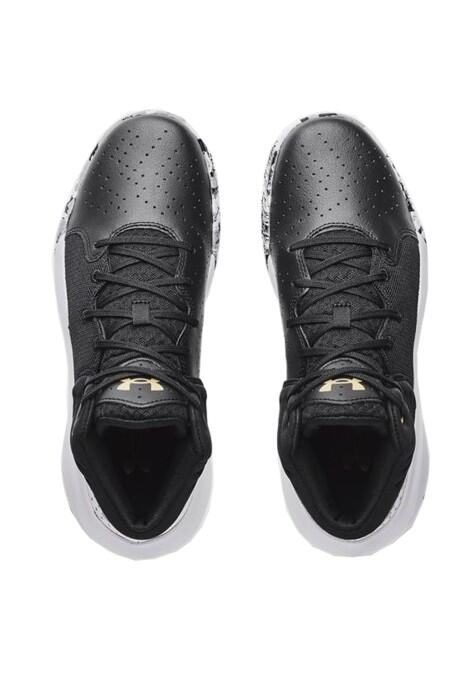 Ua Jet '21 Erkek Basketbol Ayakkabısı - 3024260 Siyah/Beyaz/Gri