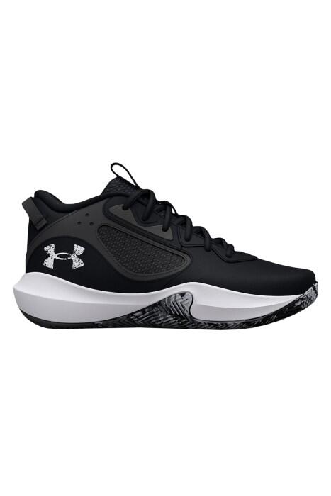 Under Armour - Ua Lockdown 6 Unisex Basketbol Ayakkabısı - 3025616 Siyah