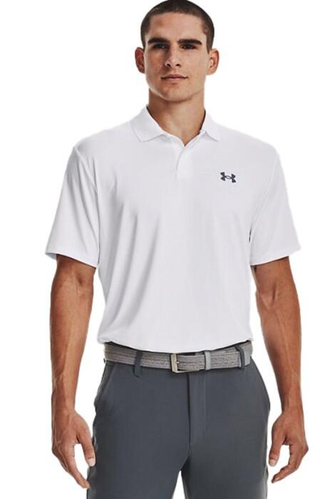 Under Armour - Ua Performance 3.0 Erkek Polo T-Shirt - 1377374 Beyaz