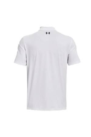 Ua Performance 3.0 Erkek Polo T-Shirt - 1377374 Beyaz - Thumbnail