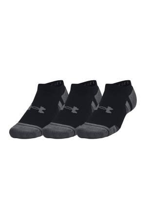 Ua Performance Cotton 3'lü Ns Unisex Çorap - 1379526 Siyah - 1
