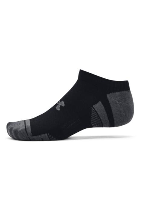 Ua Performance Cotton 3'lü Ns Unisex Çorap - 1379526 Siyah - 3