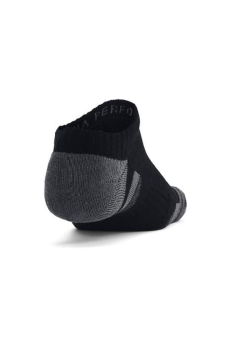 Ua Performance Cotton 3'lü Ns Unisex Çorap - 1379526 Siyah - 4