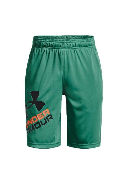 Under Armour - UA Prototype 2.0 Logo Erkek Çocuk Short - 1361817 Yeşil