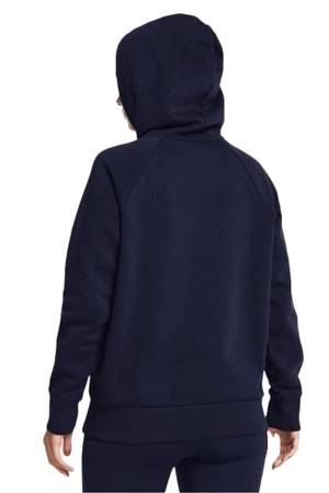 Ua Rival Fleece Hoodie Kadın Sweatshirt - 1379500 Lacivert - 2