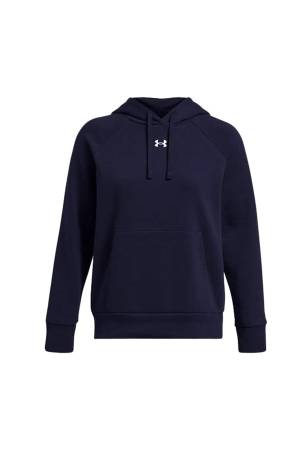 Ua Rival Fleece Hoodie Kadın Sweatshirt - 1379500 Lacivert - 3
