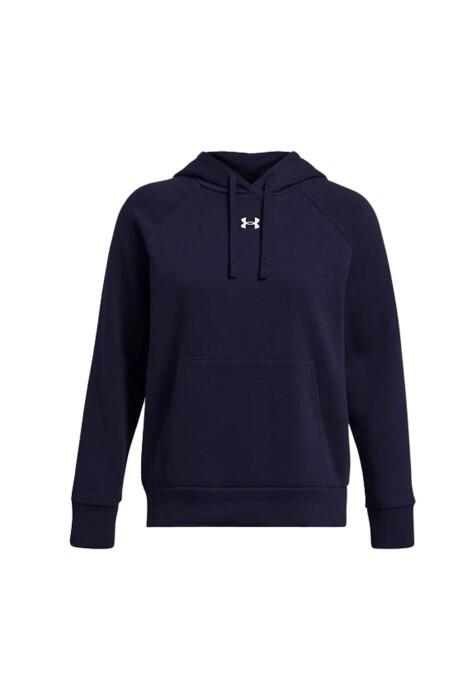 Ua Rival Fleece Hoodie Kadın Sweatshirt - 1379500 Lacivert - 3