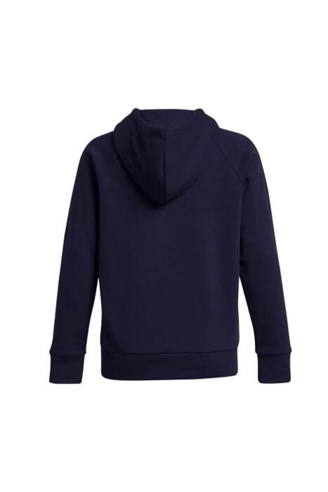 Ua Rival Fleece Hoodie Kadın Sweatshirt - 1379500 Lacivert - 4