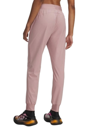 Ua Rival Hi Rise Woven Kadın Eşofman Altı - 1382727 Pembe - 2