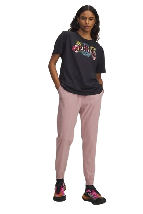 Ua Rival Hi Rise Woven Kadın Eşofman Altı - 1382727 Pembe - 3