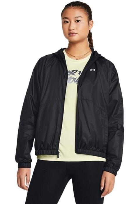 Ua Rival Sport Windbreak Kadın Rüzgarlık - 1382698 Siyah - 1
