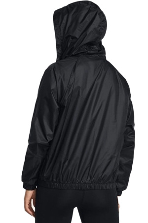 Ua Rival Sport Windbreak Kadın Rüzgarlık - 1382698 Siyah - 2