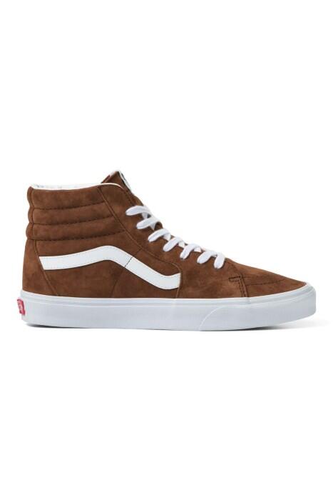 Vans - Ua Sk8-Hi Unisex Ayakkabı - VN0A7Q5N Koyu Kahverengi