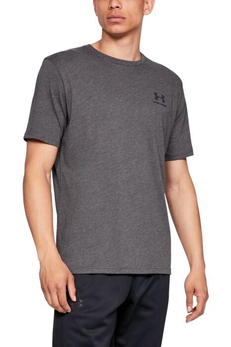Ua Sportstyle Lc Ss Erkek T-Shirt - 1326799 Gri - 1