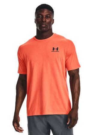 Ua Sportstyle Lc Ss Erkek T-Shirt - 1326799 Turuncu - Thumbnail