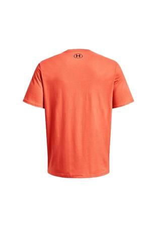 Ua Sportstyle Lc Ss Erkek T-Shirt - 1326799 Turuncu - Thumbnail