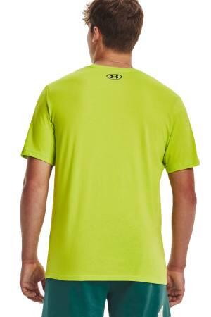 Ua Sportstyle Lc Ss Erkek T-Shirt - 1326799 Yeşil - Thumbnail