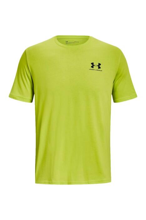 Ua Sportstyle Lc Ss Erkek T-Shirt - 1326799 Yeşil