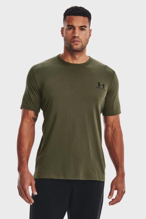 Under Armour - Ua Sportstyle Lc Ss Erkek T-Shirt - 1326799 Yeşil