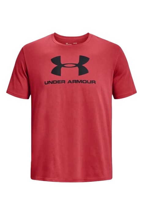 Ua Sportstyle Logo Ss Erkek T-Shirt - 1329590 Pembe