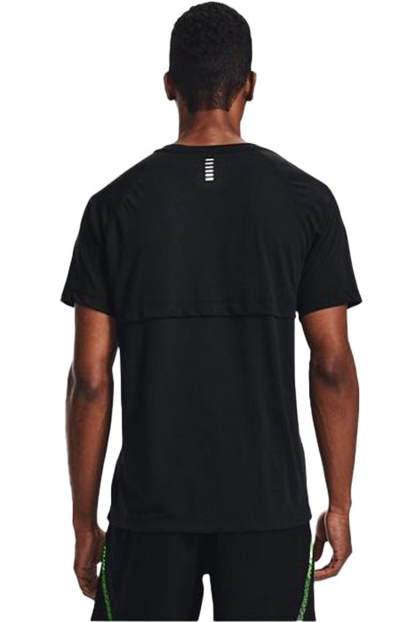 Ua Streaker Erkek T-Shirt - 1361469 Siyah