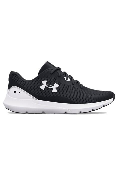 Under Armour - Ua Surge 3 Erkek Koşu Ayakkabısı - 3024883 Siyah