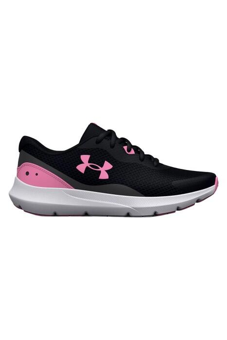 Under Armour - Ua Surge 3 Kız Çocuk Koşu Ayakkabısı - 3025013 Siyah